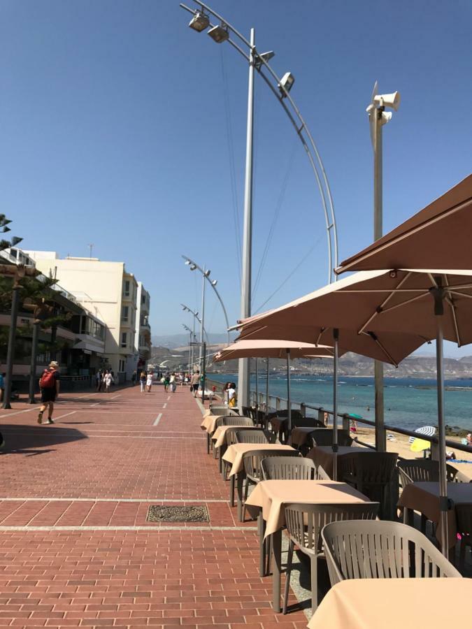 Ferienwohnung Estudio Paseo Las Canteras Las Palmas / Gran Canaria Exterior foto